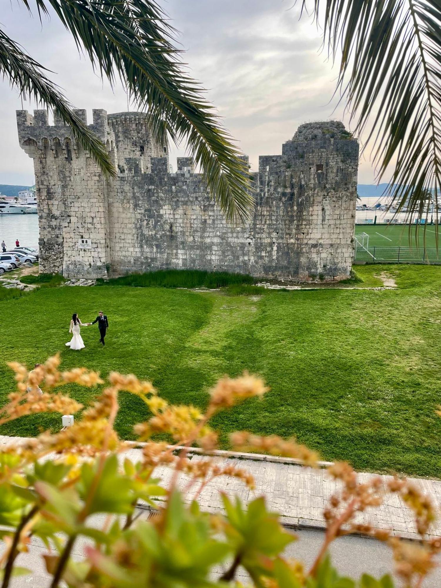 Dinka Old Town Apartment With Sea View Trogir Exterior photo