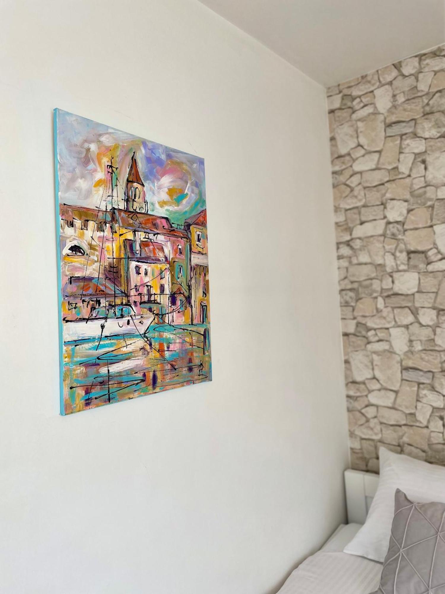 Dinka Old Town Apartment With Sea View Trogir Exterior photo